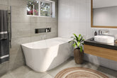 Decina Natalia Freestanding Corner Bath left or right 1500mm